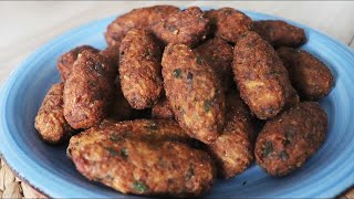 Cyprus Famous Potato Meatballs Recipe  How to make Cypriot Kofta Keftedes [upl. by Colleen]