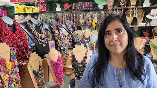 Fabricante de Collares y Accesorios para dama Artesanales en en palma y escama de pescado sahuayo 🇲🇽 [upl. by Nnylatsyrk]