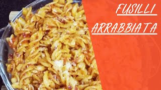 Easy pasta recipe ll Fusilli Arrabbiata ll [upl. by Masson]