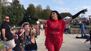 Kimora Blac Rupauls Drag Race  Upstate Pride SC Festival 2017 [upl. by Timms]