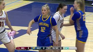 Maple Grove vs Wayzata Girls High School Basketball [upl. by Aicila84]