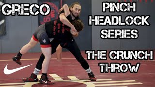 How to get a Takedown in GrecoRoman Wrestling  The Crunch  Pinch Headlock Series [upl. by Sibelle]