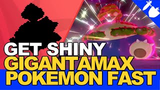 How to GET SHINY Gigantamax Pokemon the FAST Way in Pokemon Sword and Shield WISHING PIECE EXPLOIT [upl. by Jessen]