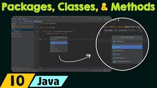 Java Packages Classes and Methods [upl. by Elizabet618]