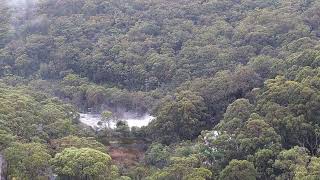 Looking from Woronora Dam wall at spillway exit 11 May 2024 [upl. by Fong]