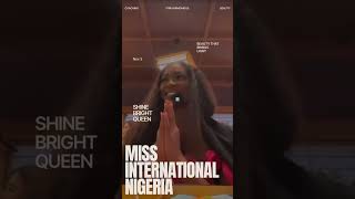 Miss Nigeria international live in Tokyo [upl. by Kathie]