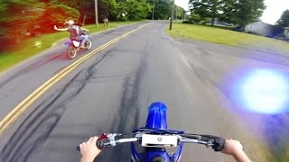 12 Minutes of Police Chase Getaways  Cops Vs Dirtbikes [upl. by Sidnac]