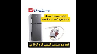 how thermostat works in refrigerator [upl. by Anegroeg975]