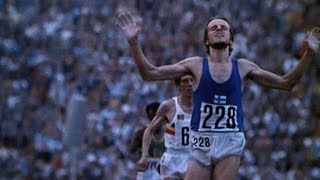 Lasse Virén takes 10000m Olympic Gold  Munich 1972 Olympics [upl. by Nylqcaj]