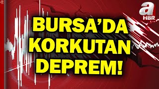 Bursa Gemlikte 41lik Korkutan Deprem  A Haber [upl. by Dareece653]