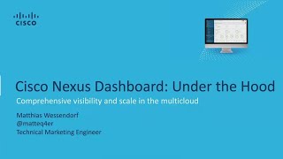 Cisco Nexus Dashboard Comprehensive Visibility and Scale in the Multicloud [upl. by Eiramik]