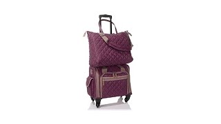 TravelSmith 4Wheel SpinnerTote and Compression Cubes Set [upl. by Sulecram]