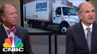 Airgas CEO and Former CEO  Mad Money  CNBC [upl. by Yaral]