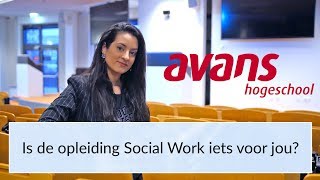 SOCIAL WORK HBO aan Avans Hogeschool Breda  Den Bosch  Psycholoog Najla [upl. by Jamey342]