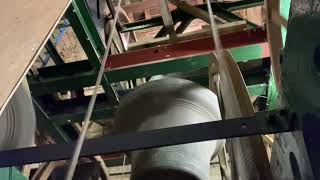 Bell Ringing in the Belfry at Pebworth Worcs [upl. by Lesko766]