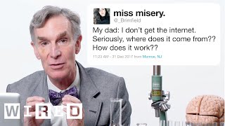 Bill Nye Answers Even More Science Questions From Twitter  Tech Support  WIRED [upl. by Kariv]