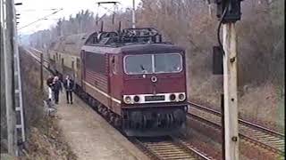 Bahnhof Wittenberg am 26031996 [upl. by Anitsyrhc]