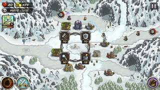 Kingdom Rush  Glacial Heights CAMPAIGN [upl. by Acinnad]