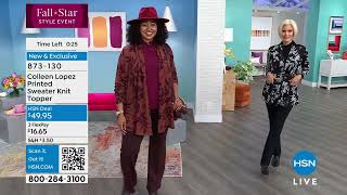 HSN  Colleen Lopez Collection 09202024  01 PM [upl. by Yaffit]