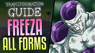 ALL FRIEZA Forms Explained [upl. by Nwahshar]