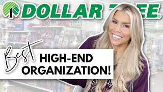 20 Dollar Tree Organization Finds That Look HighEnd [upl. by Nodyl]