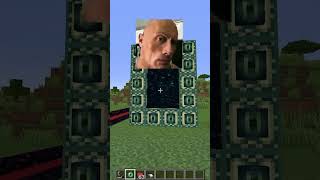 Deluding nether portals in different Ages minecraft shorts meme [upl. by Frame]