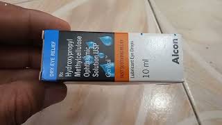 Genteal Eye Drops  Hydroxypropyl Methylcellulose Ophthalmic Solution  Genteal Eye Drops uses Hindi [upl. by Adieno96]