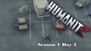 HumanitZ gameplay Day 3 [upl. by Naneik743]