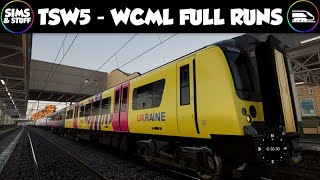 Train Sim World 5  West Coast Main Line  Full Line Run Drive Along [upl. by Linder]