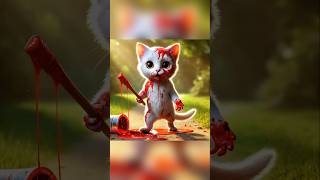 Is This Kitten Scary 😱🐱cat catlover cute kitten shorts [upl. by Nodrog]