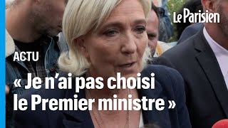 Marine Le Pen  « Je ne suis pas DRH dEmmanuel Macron » [upl. by Nylannej]