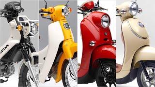 Top 50cc Honda Scooters and Adventure Bike 2022 [upl. by Alatea]