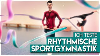 RHYTHMISCHE SPORTGYMNASTIK als Mann Eigentlich nicht erlaubt  alexOmay [upl. by Darrow]