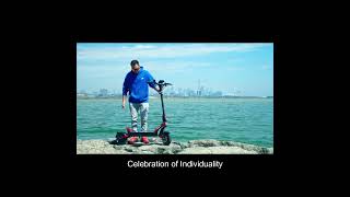 Master the Streets with This AllTerrain Electric Scooter  Mantis X Plus [upl. by Eicak932]