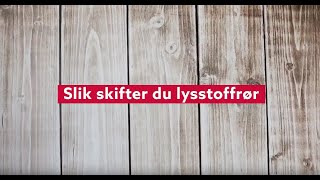 Voll Studentby  Slik skifter du lysrør [upl. by Ermine]