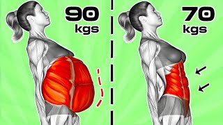 STANDING 30Min Stomach Exercises to LOSE Belly Fat [upl. by Lladnew]