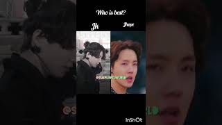 Jk vs jhope bts btsarmy jkjhope youtubeshorts kpopbts kpopfandom ytshort kpops kpop army [upl. by Leik817]