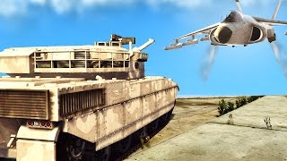 TANKS vs HYDRAS GTA 5 Funny Moments [upl. by Ewolram312]