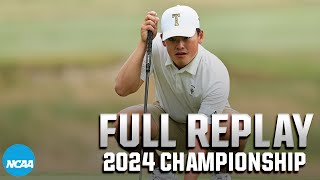 Final Round  NCAA mens golf individual championship  FULL REPLAY [upl. by Yssenhguahs]