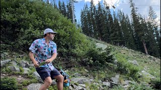 8124 Arapahoe Basin Disc Golf Round Highlights [upl. by Robson199]