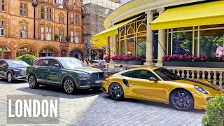 Walking the most Expensive Areas of London  Mayfair  London Walking Tour 4K [upl. by Urban]