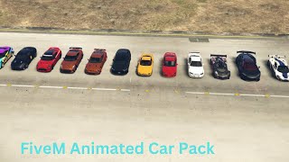 Fivem Debadged Cars Pack  Premium Cars Pack [upl. by Osmen]