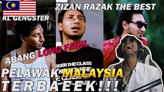 REAKSI ORANG INDONESIA MELIHAT PELAWAK MALAYSIA zizan razak ABANG LONG FADIL GANGSTER LAWAK [upl. by Moreta]