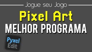 Melhor programa para criação de Pixel Art Pyxel edit [upl. by Strander]