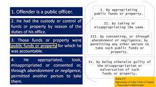 Criminal Law Philippines  Crimes committed by Public Officers PART 2 with Bar Exam Questions [upl. by Tound]