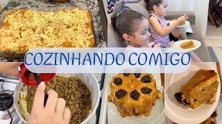 COMIDAS FÁCEIS E DELICIOSAS  FIZ UMA LASANHA COM MOLHO NO CAPRICHO  MELHOR BOLO DE DOCE COM AMEIXA [upl. by Odel88]