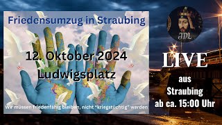 Live vom Friedensumzug in Straubing [upl. by Aurita234]