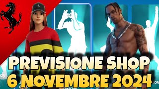 PREVISIONE SHOP 6 NOVEMBRE NEGOZIO OGGETTI OGGI 5 FORTNITE REMIX CAPITOLO 2 [upl. by Kirrad563]