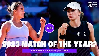 FULL MATCH  Iga Swiatek vs Aryna Sabalenka  2023 Madrid Final [upl. by Notxam910]