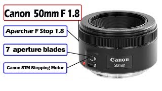 Canon EF 50mm F 18 STM ii Bangla Review Photovision [upl. by Rafat]